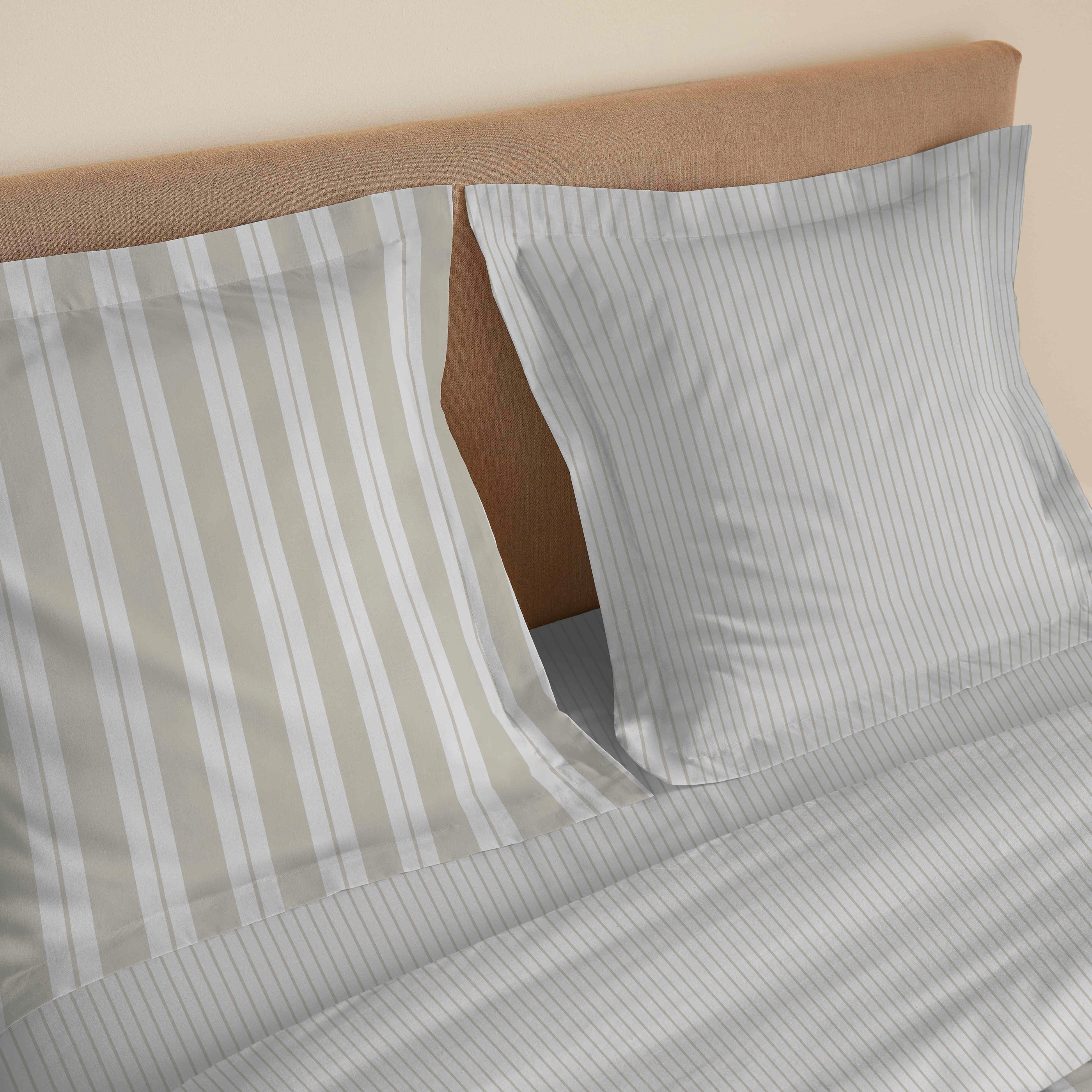 4 Piece Sheet Set for Bed - 100% Cotton - Florence Natural