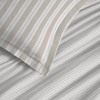 4 Piece Sheet Set for Bed - 100% Cotton - Florence Natural