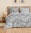 Juego de Sábanas para Cama de Ancho Grande 4 Piezas - 100% Algodón - Adama Perle