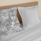 Juego de Sábanas para Cama de Ancho Grande 4 Piezas - 100% Algodón - Adama Perle