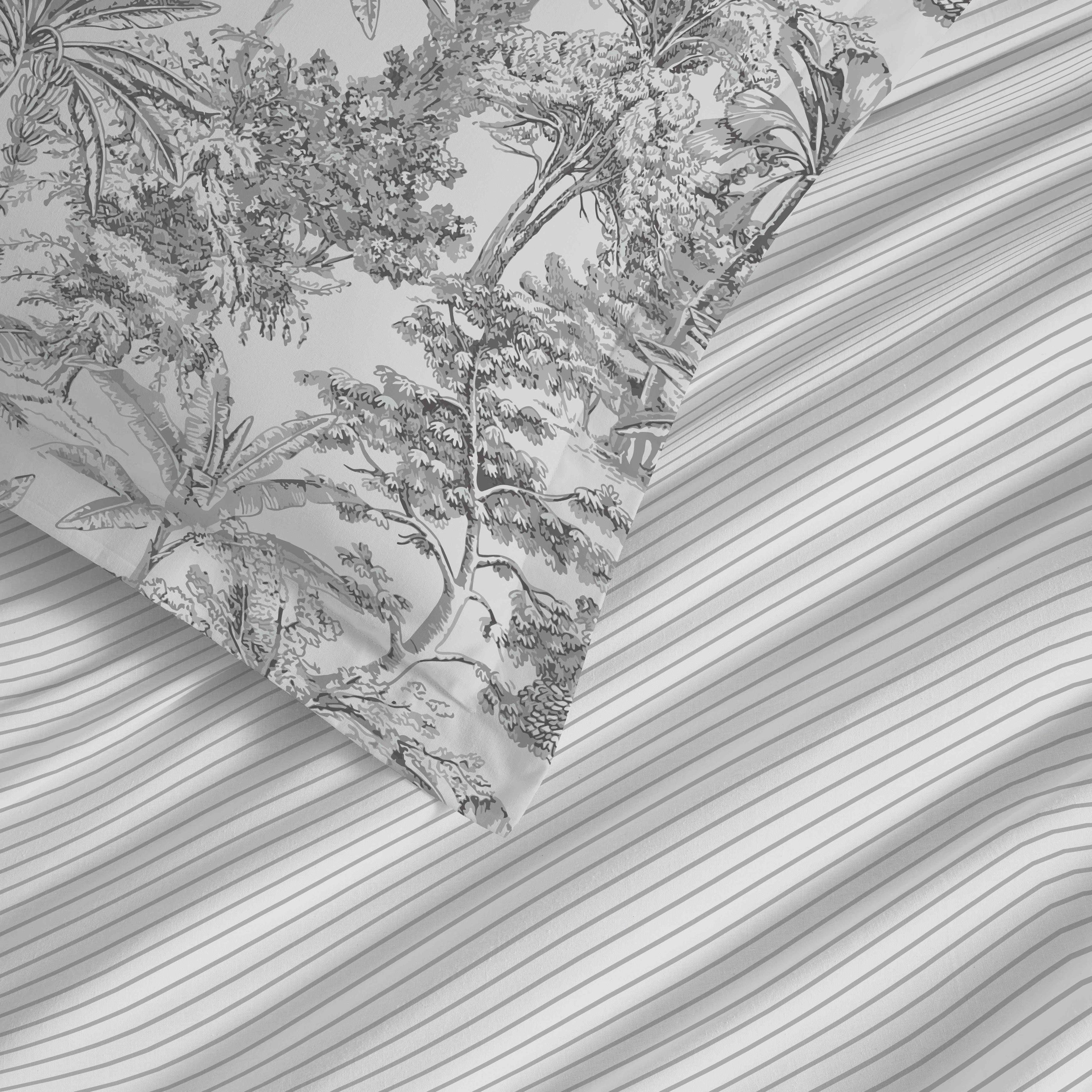 Juego de Sábanas para Cama de Ancho Grande 4 Piezas - 100% Algodón - Adama Perle