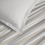 4 Piece Sheet Set for Large Size Bed - 100% Cotton - Florence Natural