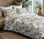 4 Piece Sheet Set - Louna - Galet Gold