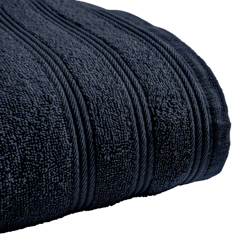 "Spa" Hand Towel - 100% Cotton - Midnight Blue