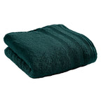 Serviette De Toilette "Spa" - 100% Coton - Emeraude