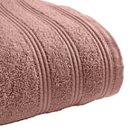 Toalla de Mano "Spa" - 100% Algodón - Rosa Viejo