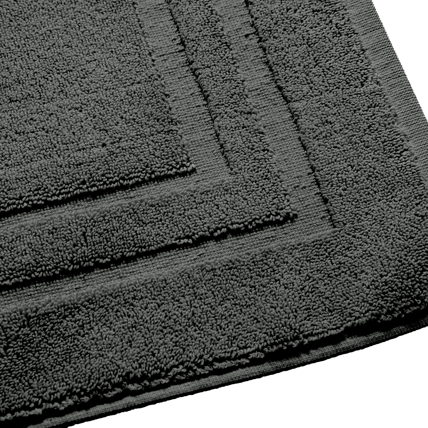 Alfombra de Baño "Spa" - 100% Algodón - Pizarra