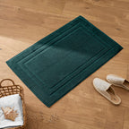 "Spa" Bath Mat - 100% Cotton - Emerald