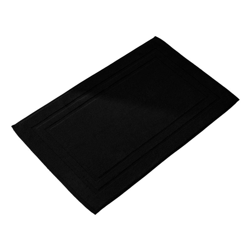 "Spa" Bath Mat - 100% Cotton - Truffle