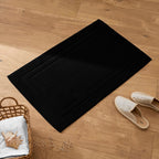 "Spa" Bath Mat - 100% Cotton - Truffle