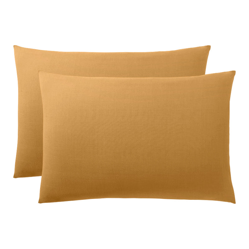 Funda de almohada - 100% Algodón - Miel