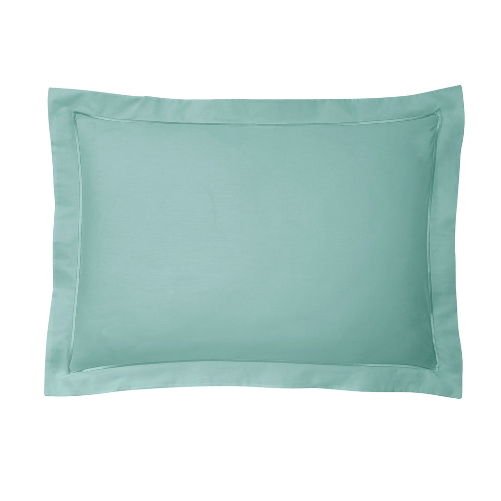 Taie D'Oreiller - 100% Percale Coton - Celadon