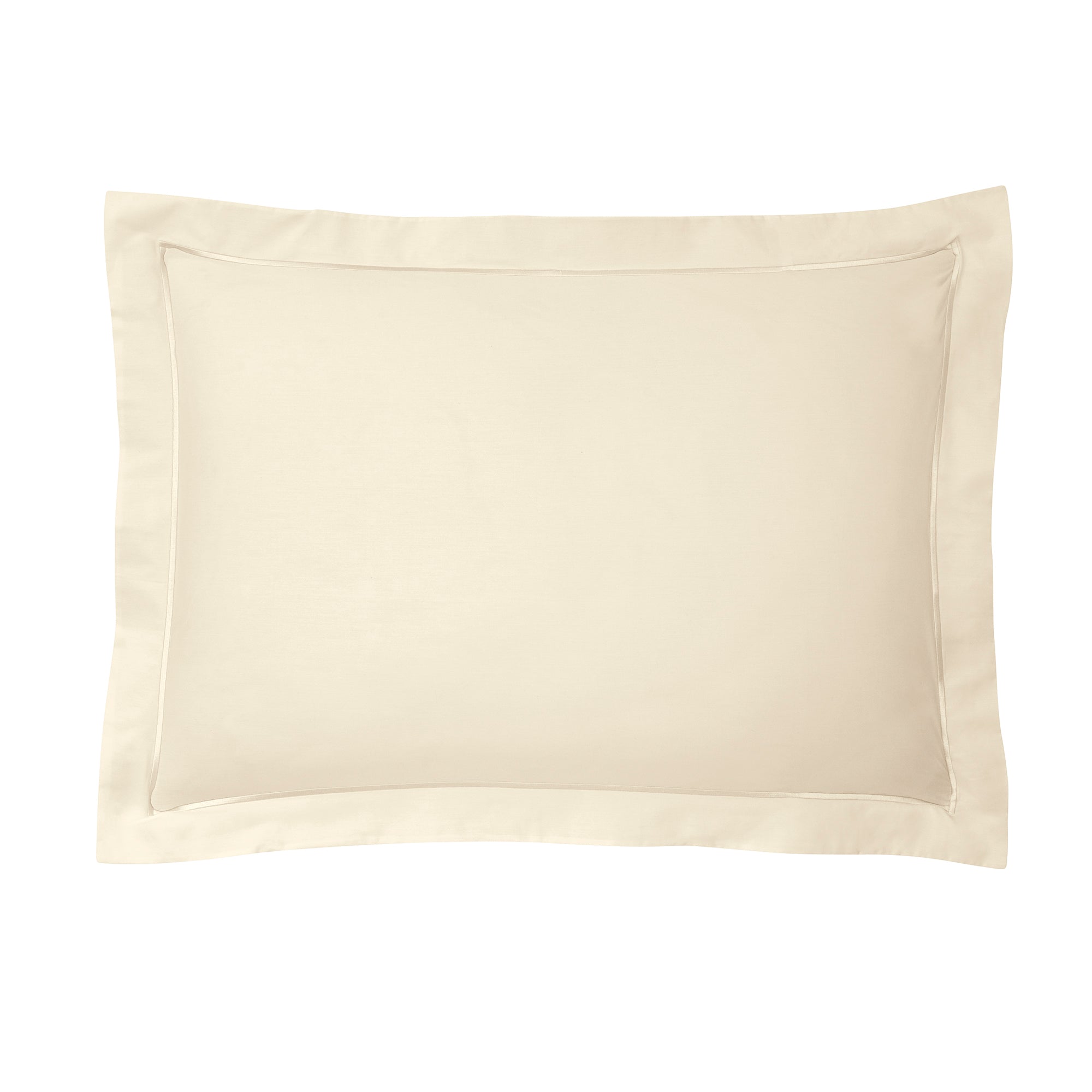 Taie D'Oreiller - 100% Percale Coton - Ivoire