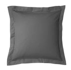 Pillowcase - 100% Percale Cotton - Slate