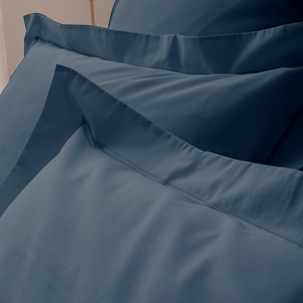 Funda de Almohada - Percal 100% Algodón - Azul Tinta