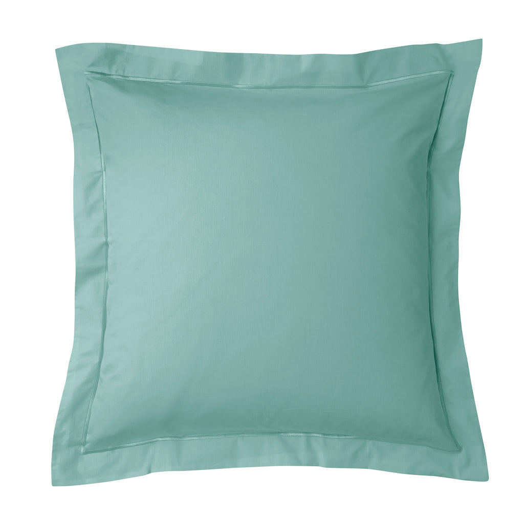 Taie D'Oreiller - 100% Percale Coton - Celadon