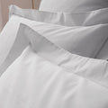Taie D'Oreiller - 100% Percale Coton - Perle
