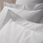 Taie D'Oreiller - 100% Percale Coton - Perle