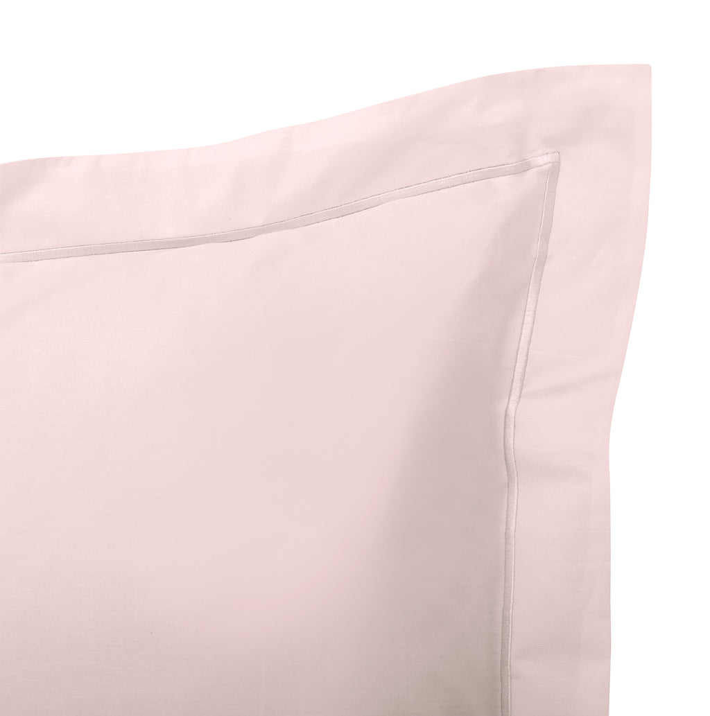 Funda de almohada - 100% algodón percal - Rosa