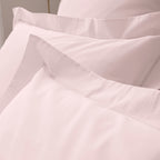 Funda de almohada - 100% algodón percal - Rosa