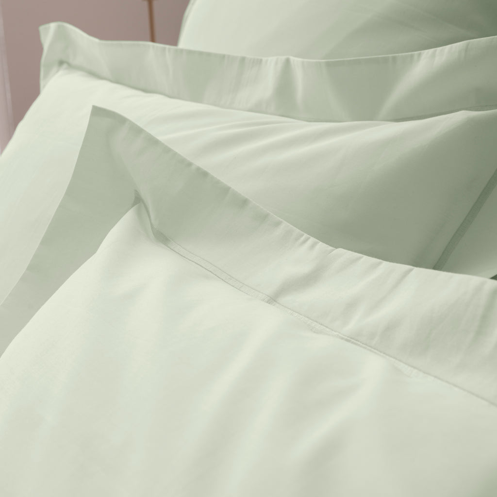 Pillowcase - 100% Cotton Percale - Sea Green
