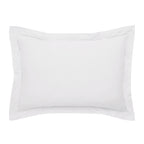 Taie D'Oreiller "Prestige" - Satin De Coton - Blanc