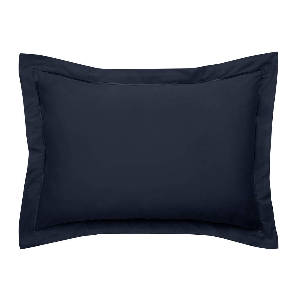 Funda de Almohada “Prestige” – Satén de Algodón – Terciopelo Azul