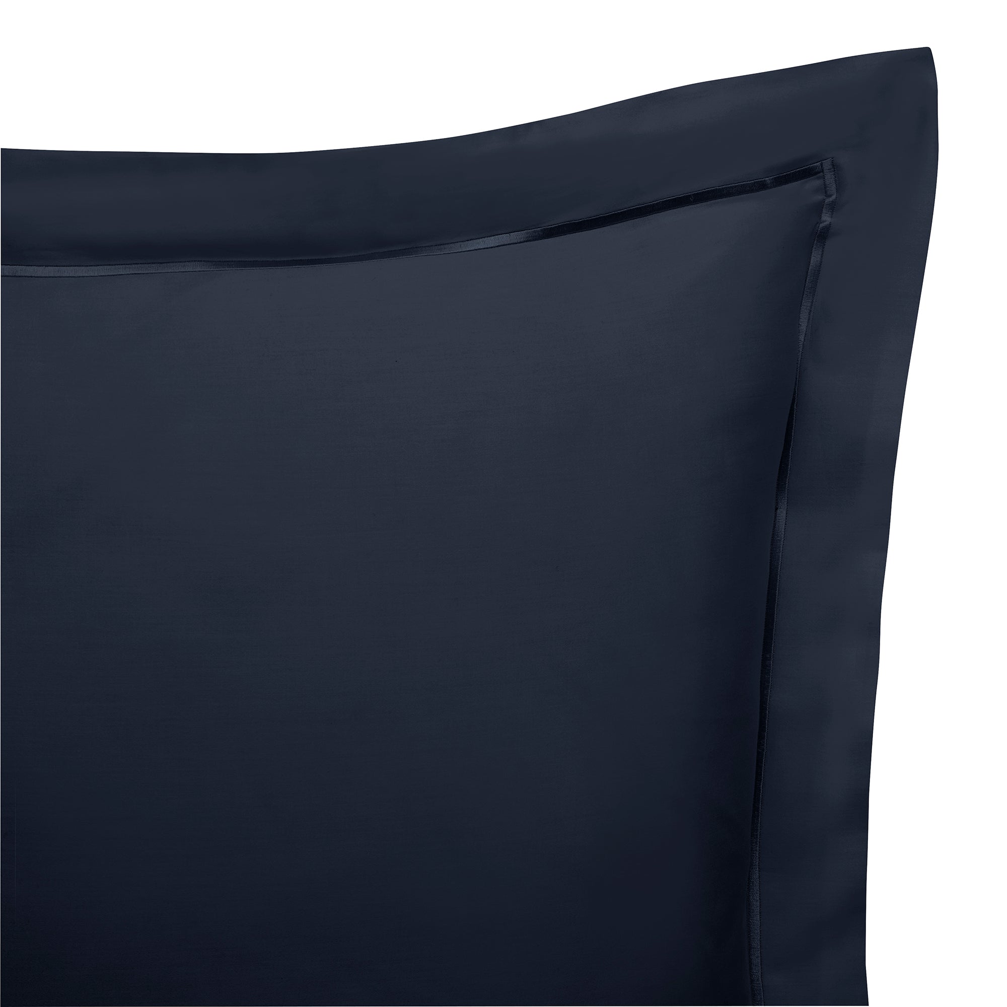 Funda de Almohada “Prestige” – Satén de Algodón – Terciopelo Azul