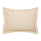 “Prestige” Pillowcase – Cotton Satin – Cream