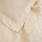 “Prestige” Pillowcase – Cotton Satin – Cream