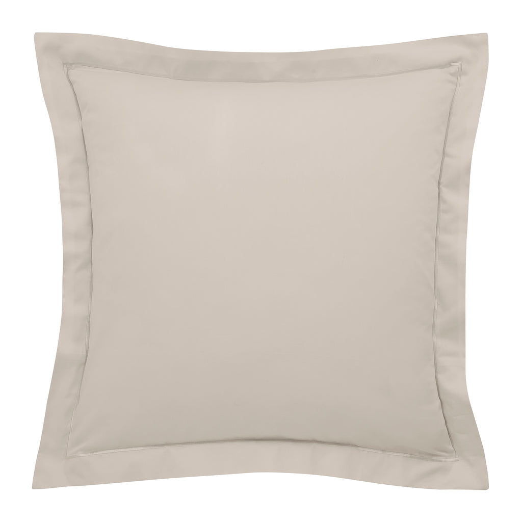 Funda de Almohada “Prestige” – Satén de Algodón – Arena