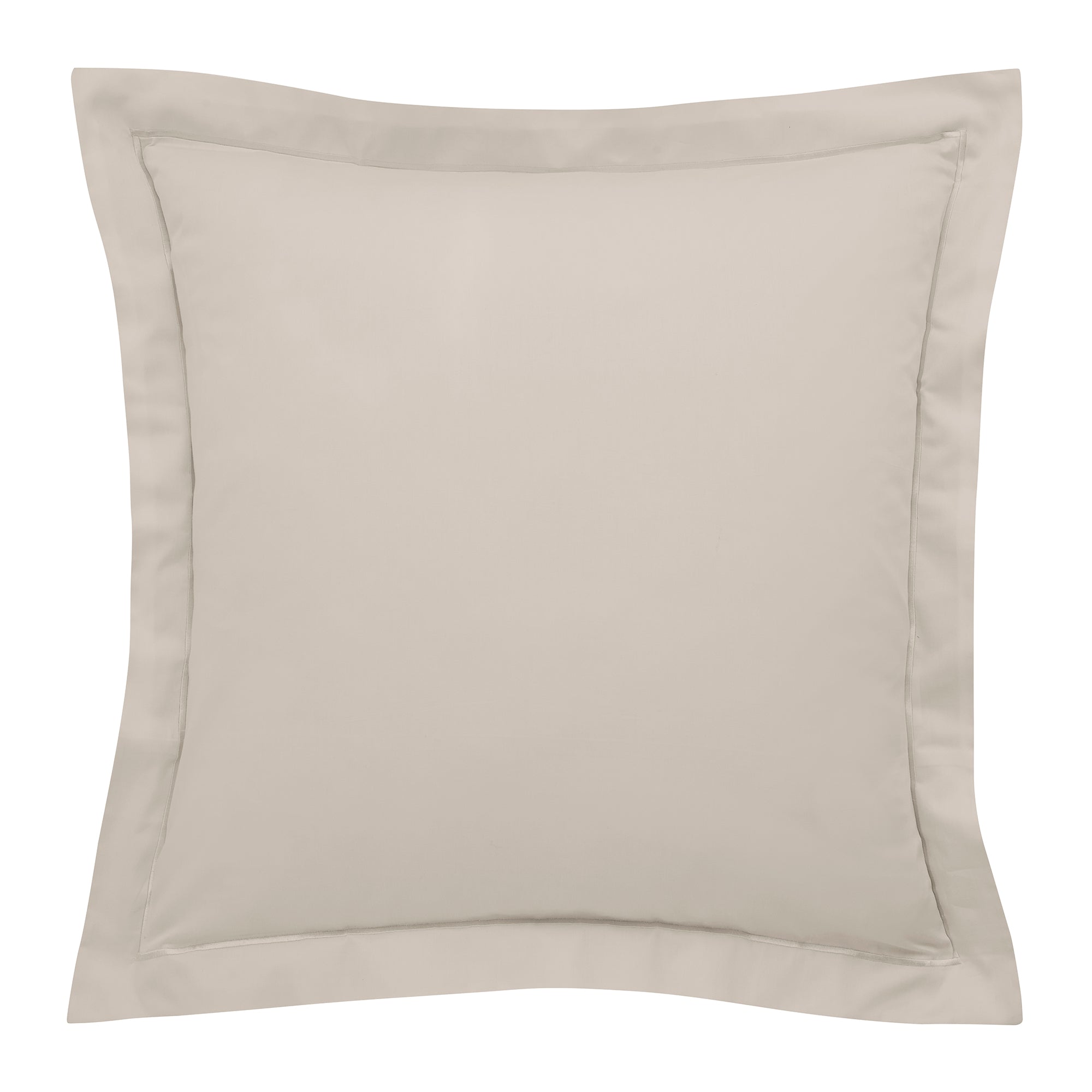 Funda de Almohada “Prestige” – Satén de Algodón – Arena