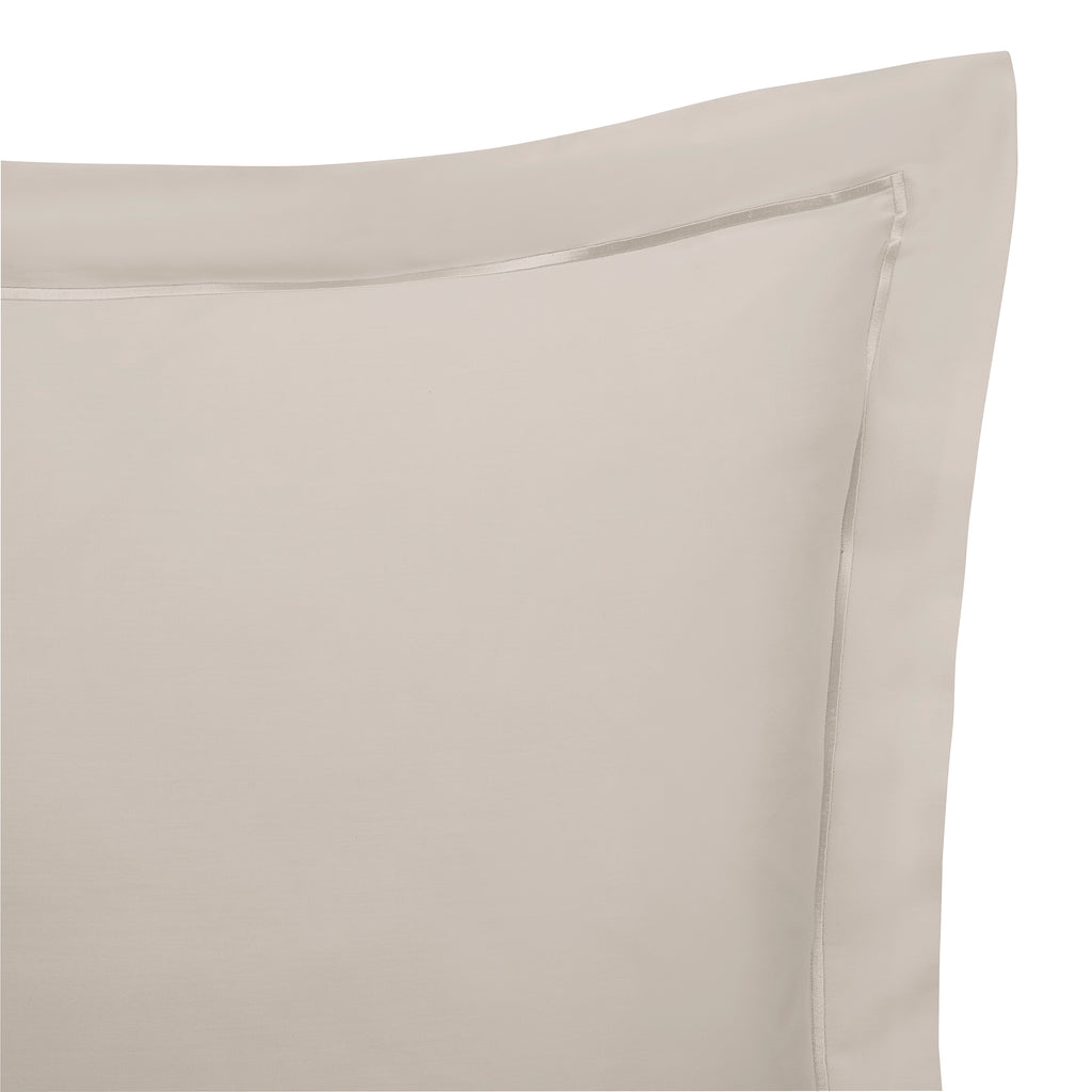 Funda de Almohada “Prestige” – Satén de Algodón – Arena