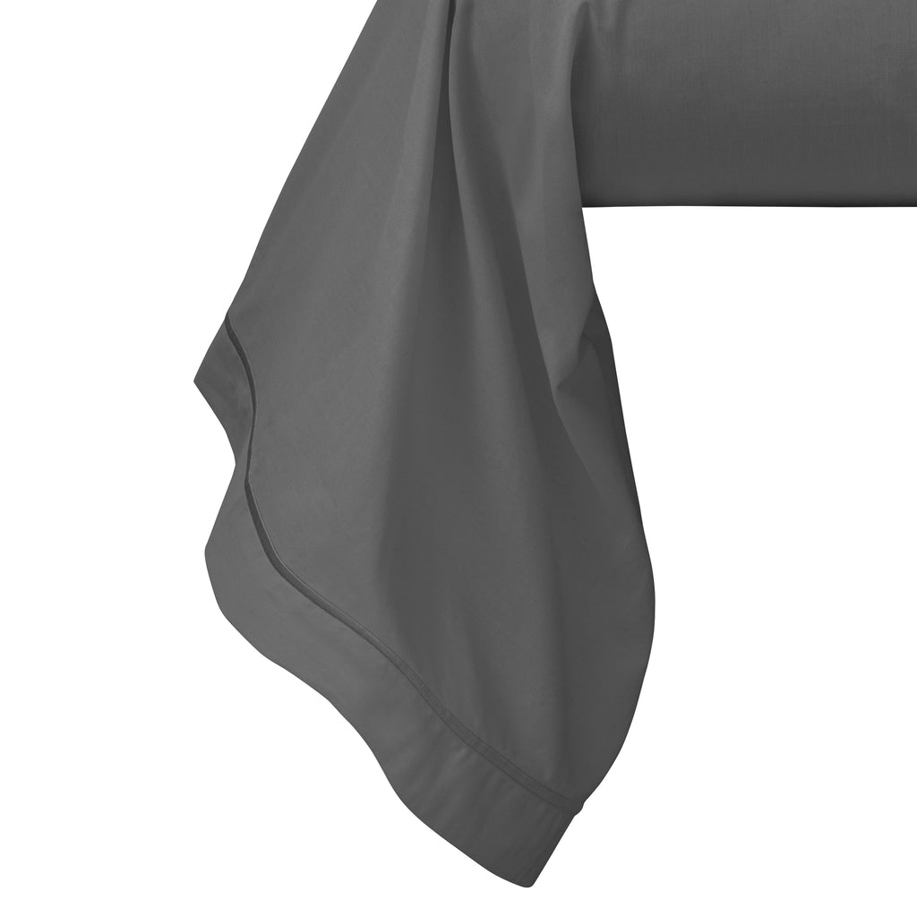 Bolster Case - 100% Cotton Percale - Slate