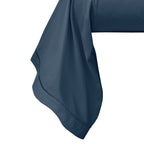 Bolster Case - 100% Cotton Percale - Ink Blue