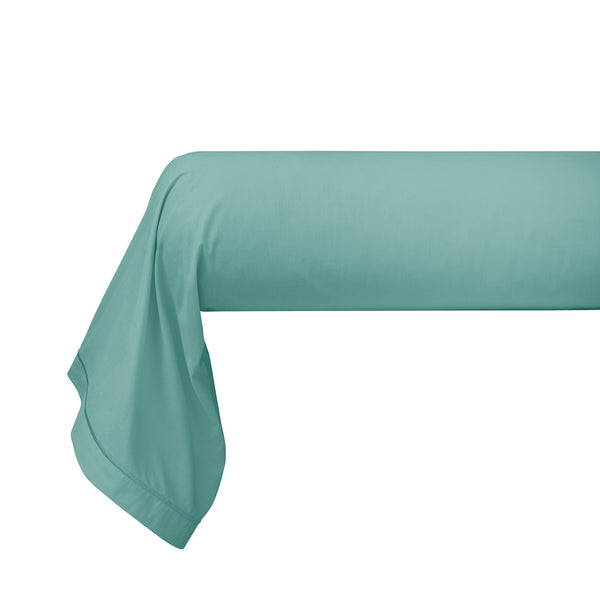 Funda Bolster - Percal 100% Algodón - Celadon