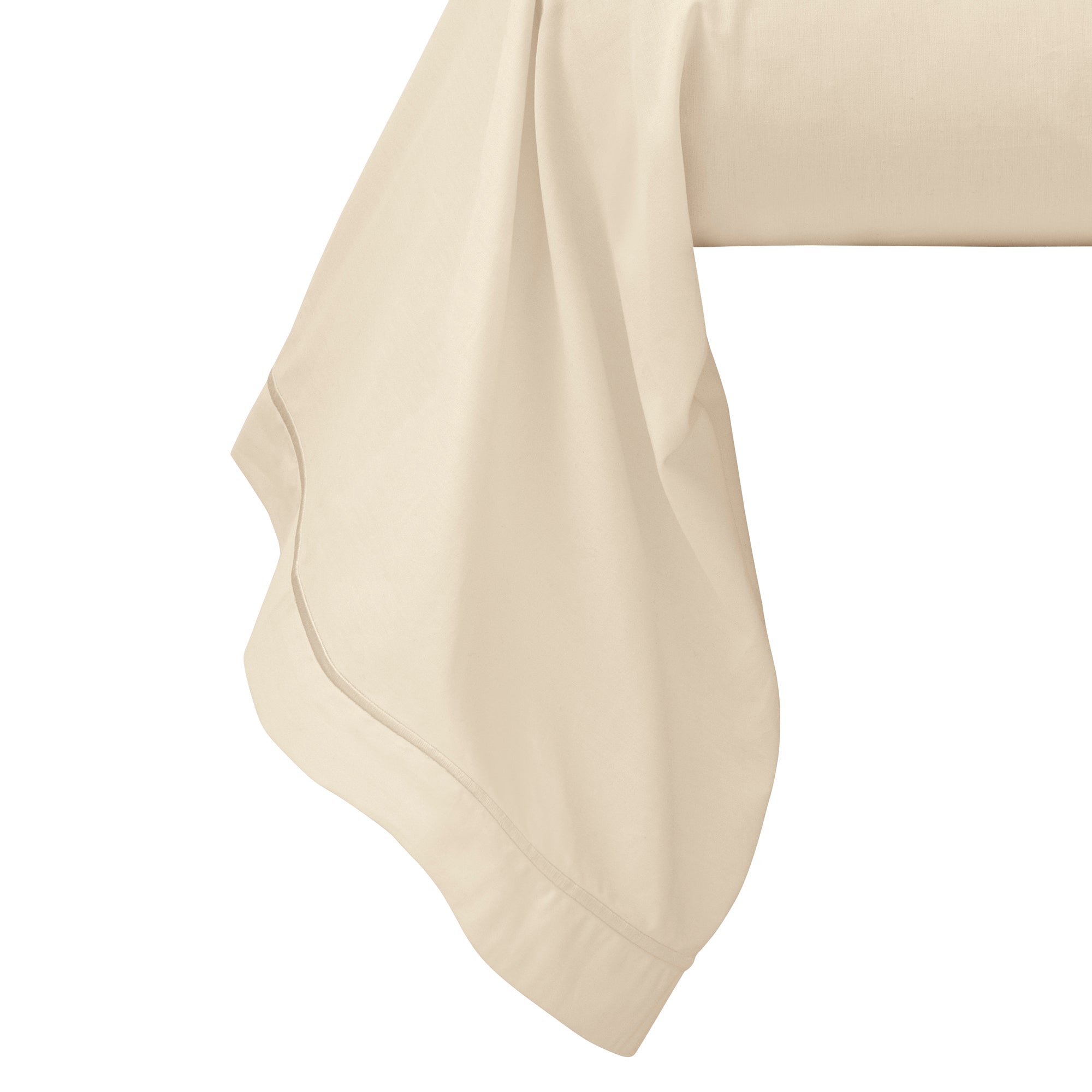 Taie De Traversin - 100% Percale Coton - Ivoire
