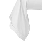 Funda Bolster - Percal 100% Algodón - Nieve
