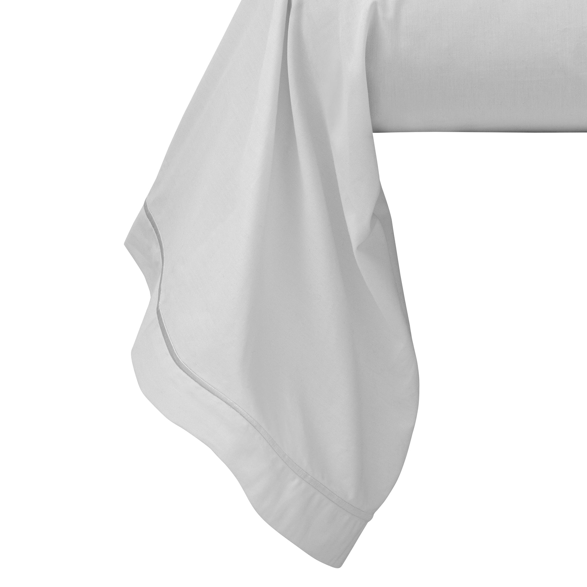 Funda Bolster - Percal 100% Algodón - Perla