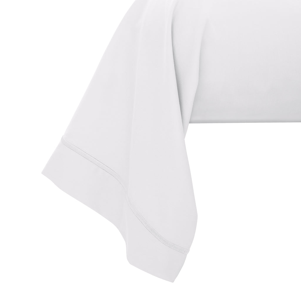 Funda Bolster “Prestige” – Satén de Algodón – Blanco