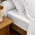 Funda Bolster “Prestige” – Satén de Algodón – Blanco