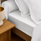 Funda Bolster “Prestige” – Satén de Algodón – Blanco