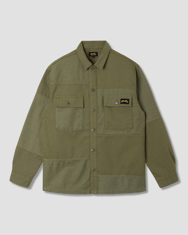 Camisa CPO - Popelina/Satén Oliva