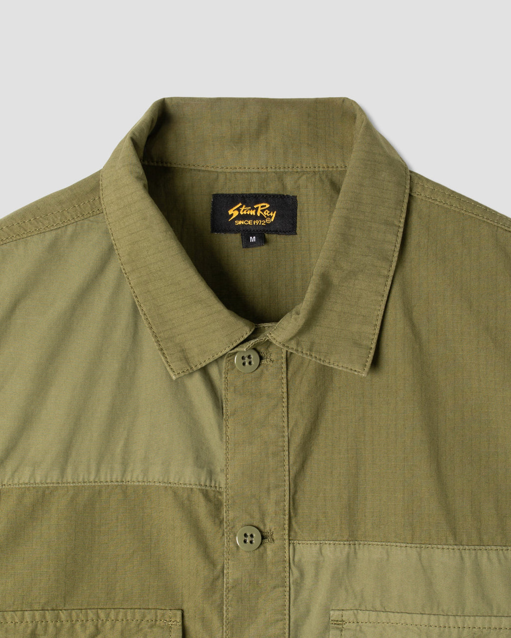 Camisa CPO - Olive/Poplin Mix