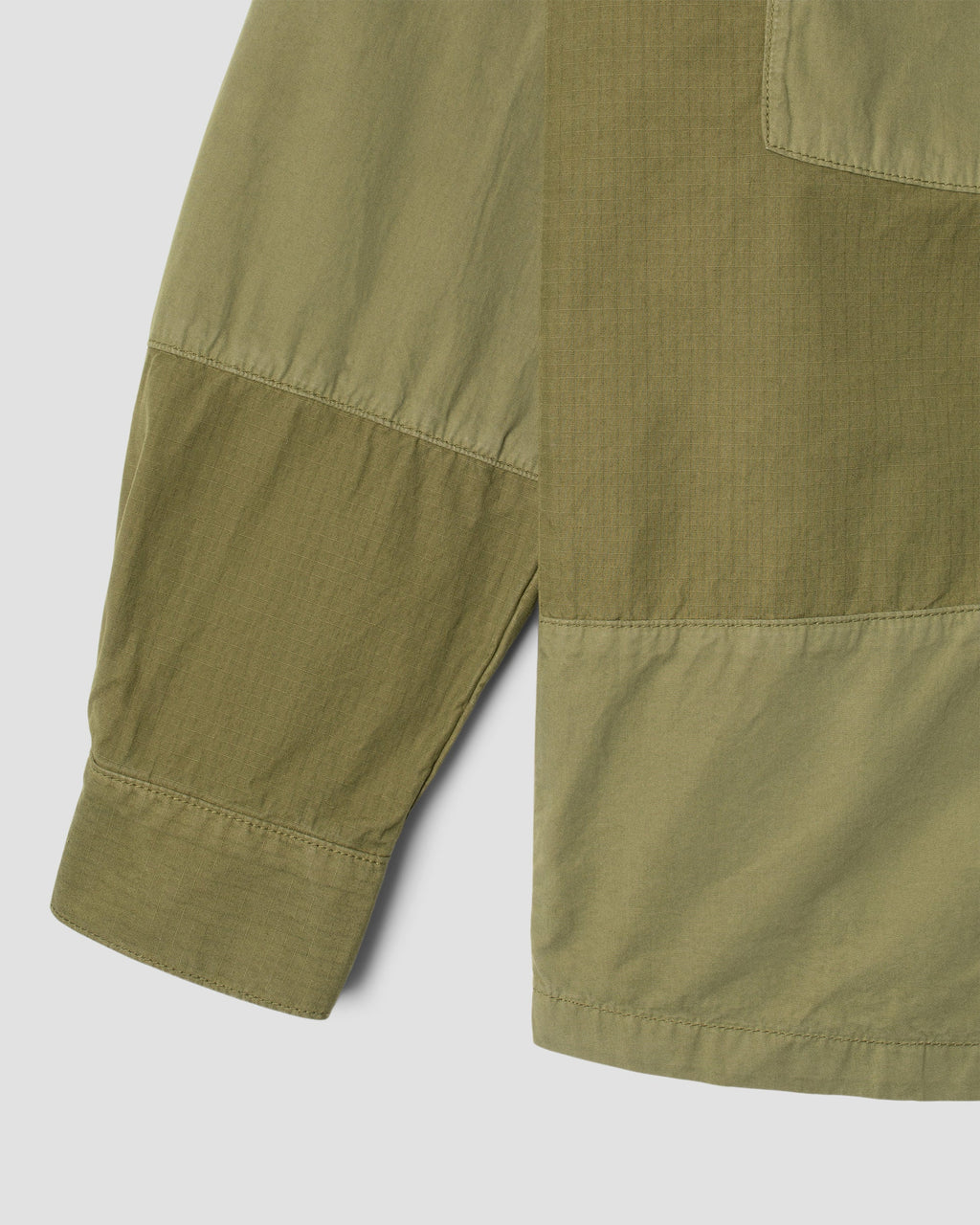 Camisa CPO - Olive/Poplin Mix