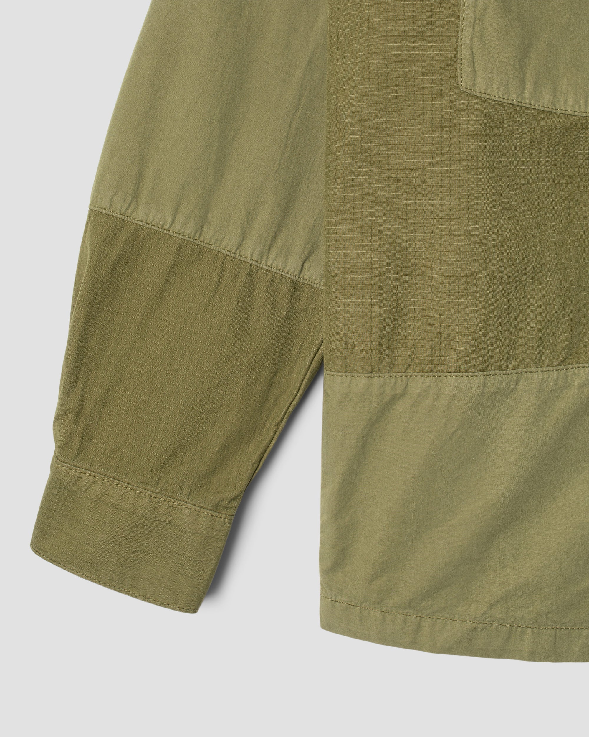 Camisa CPO - Olive/Poplin Mix
