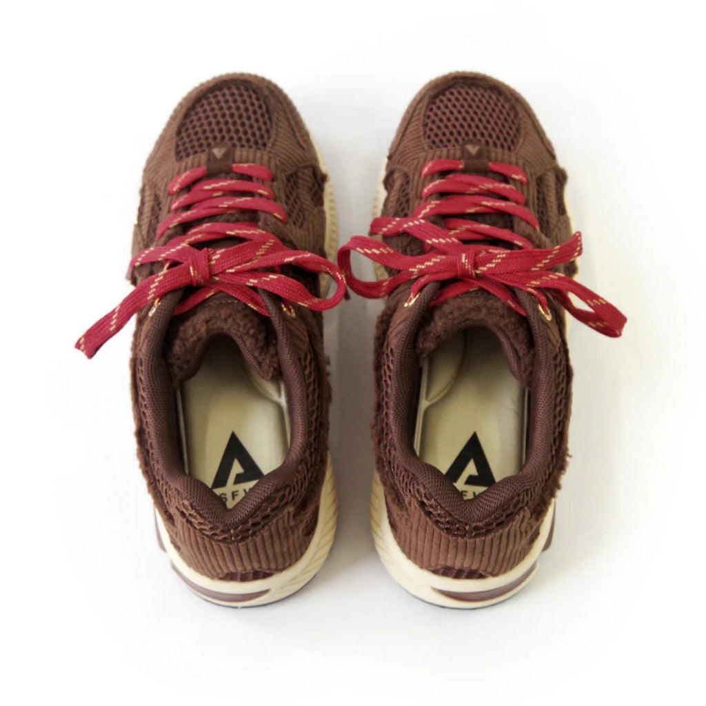 City Run Sneakers - Brown-Choco