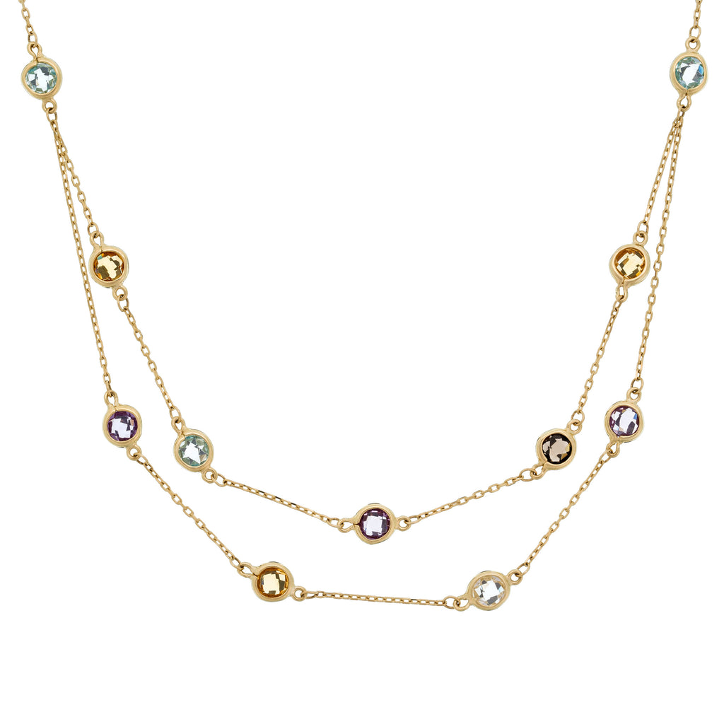 Collier "Colormix" - Or Jaune 375/1000