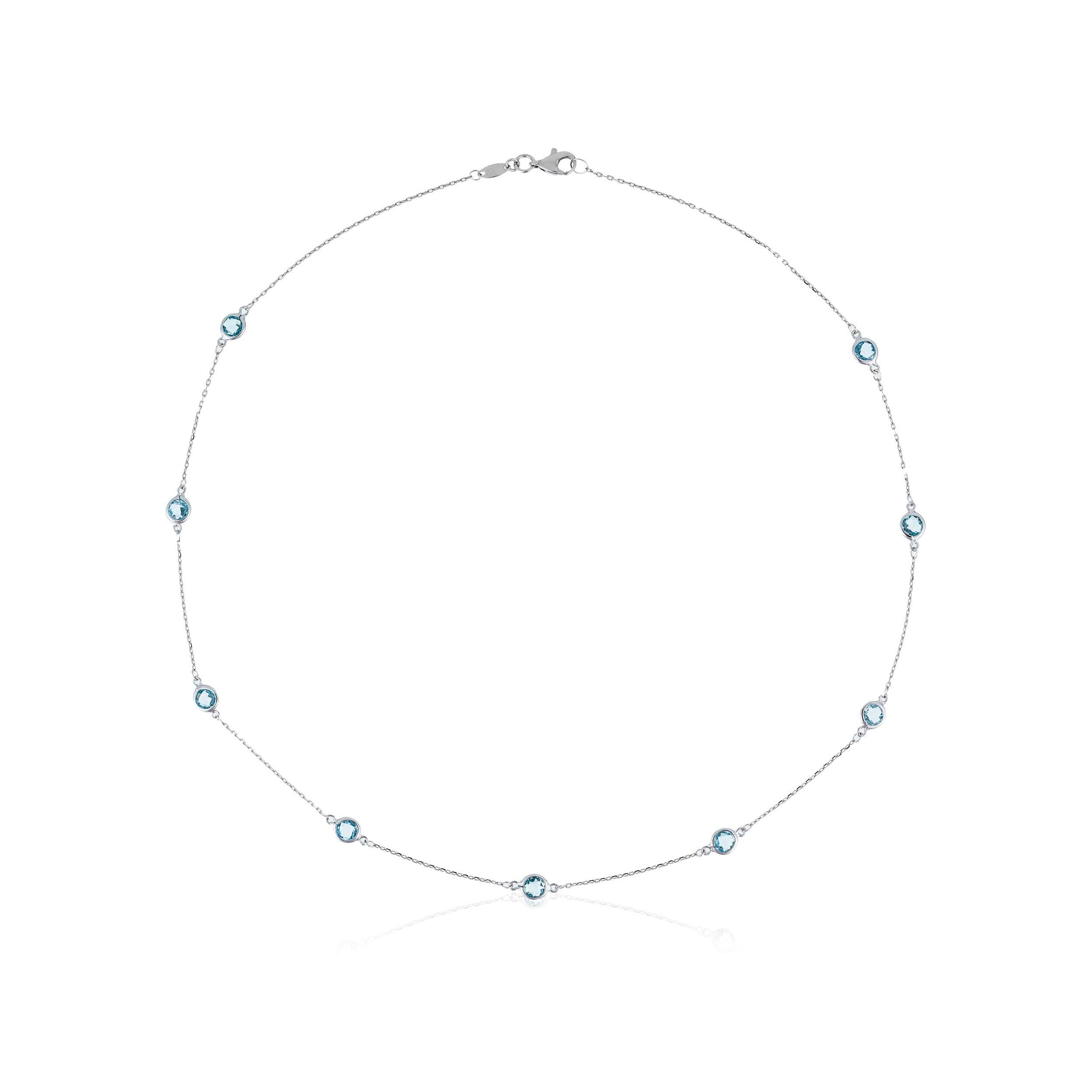 “Colors” Topaz Necklace 3.15/9
