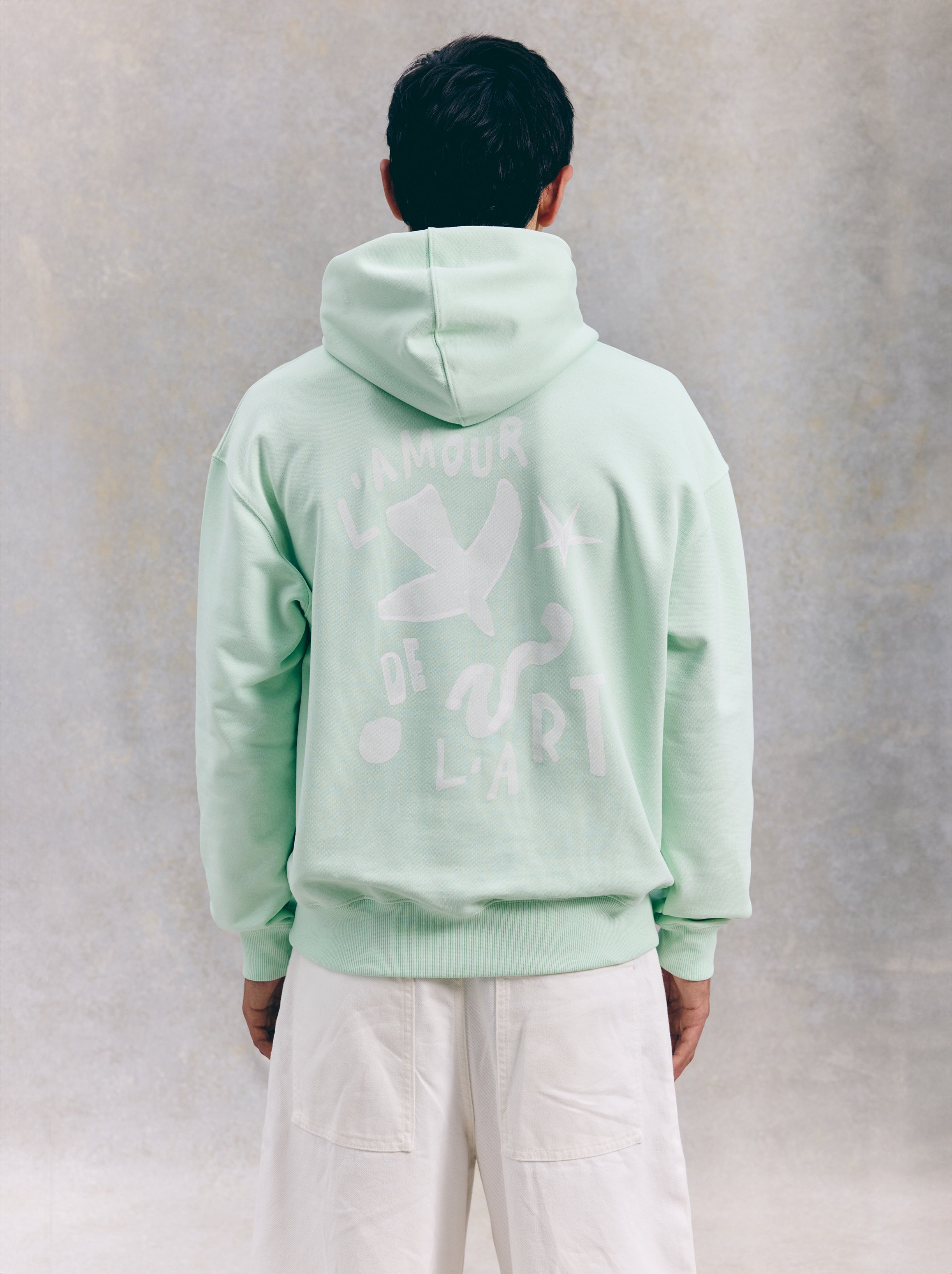 Unisex Hooded Sweatshirt Fresco Water Green
